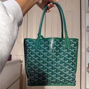 Goyard Anjou Mini Bag Green